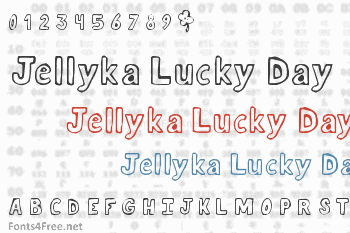 Jellyka Lucky Day Font