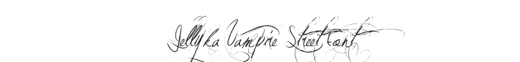 Jellyka Vampire Street Font