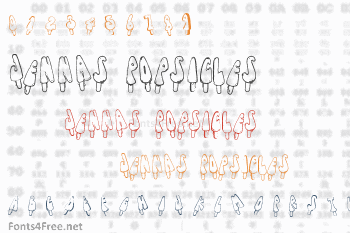 Jennas Popsicles Font