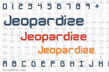 Jeopardize Font