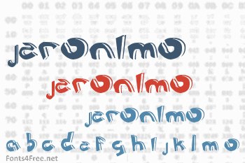 Jeronimo Cartoon Font