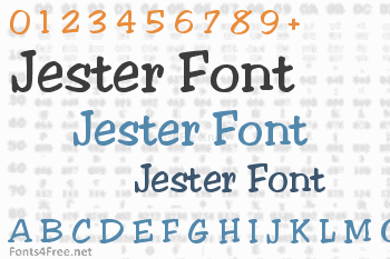 Jester Font