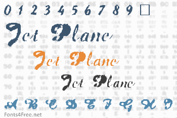 Jet Plane Font