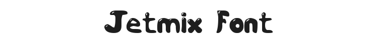 Jetmix Font Preview