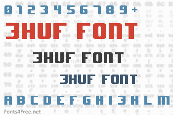 JHUF Font