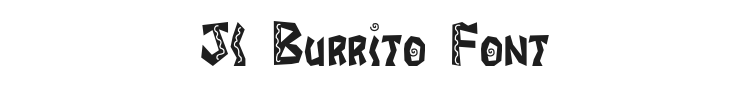 JI Burrito Font