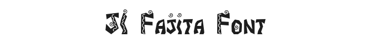 JI Fajita Font Preview