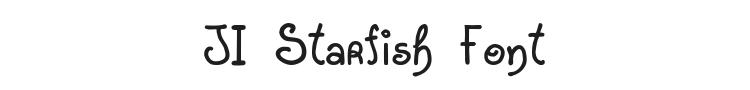 JI Starfish Font