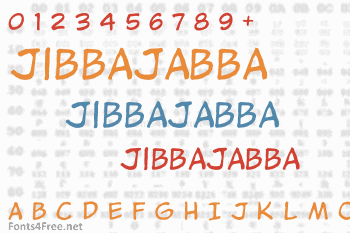 Jibbajabba Font