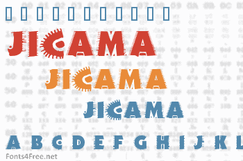 Jicama Font