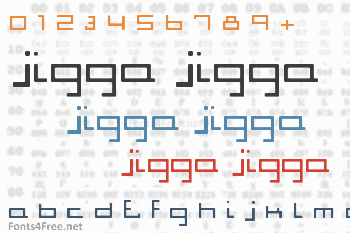 Jigga Jigga Font