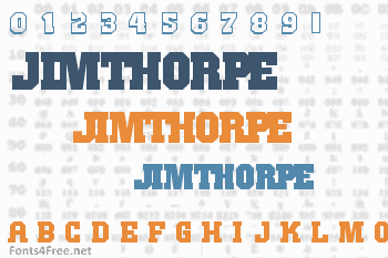 JimThorpe Font