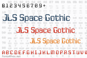 JLS Space Gothic Font