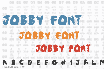 Jobby Font