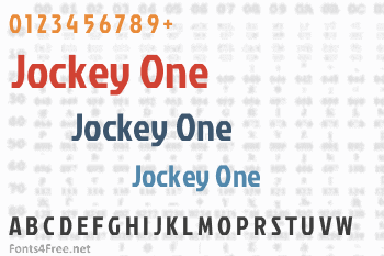 Jockey One Font