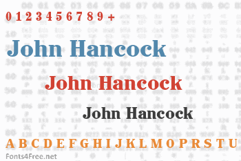 John Hancock Font