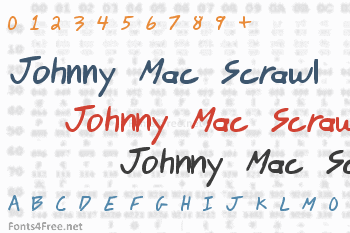 Johnny Mac Scrawl Font