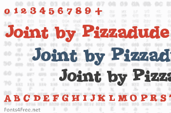 Joint by Pizzadude Font