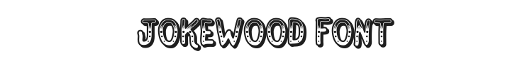 Jokewood Font Preview