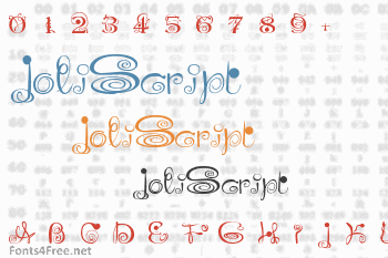 JoliScript Font