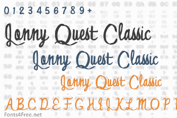 Jonny Quest Classic Font