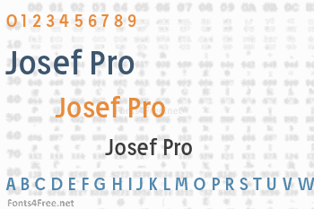 Josef Pro Font