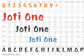 Joti One Font