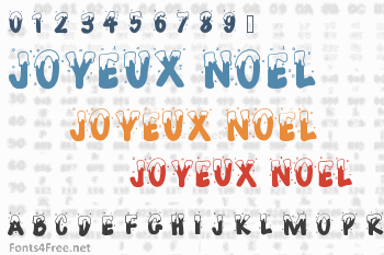 Joyeux Noel Font