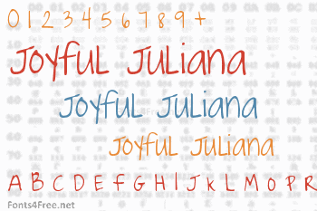 Joyful Juliana Font