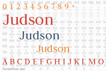 Judson Font