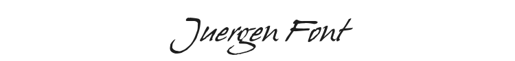 Juergen Font Preview