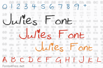 Julies Font