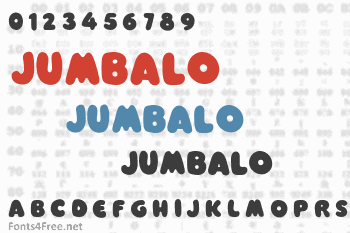 Jumbalo Font