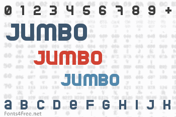 Jumbo Font