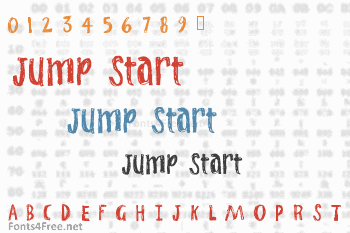 Jump Start Font