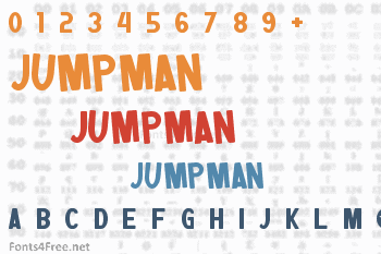 Jumpman Font