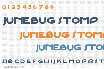 Junebug Stomp Font