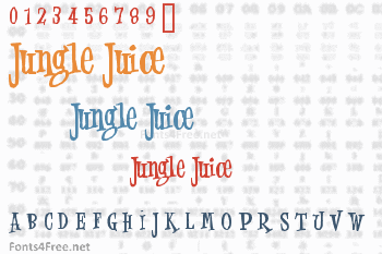 Jungle Juice Font