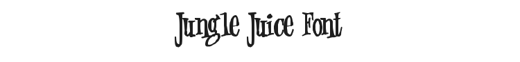 Jungle Juice Font Preview