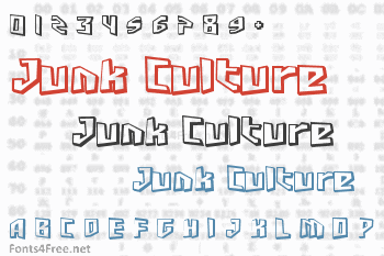 Junk Culture Font