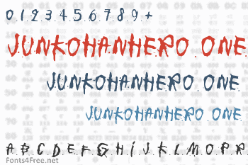 Junkohanhero One Font