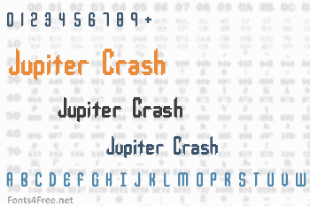 Jupiter Crash Font