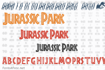 Jurassic Park Font