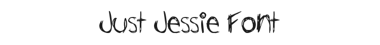 Just Jessie Font Preview
