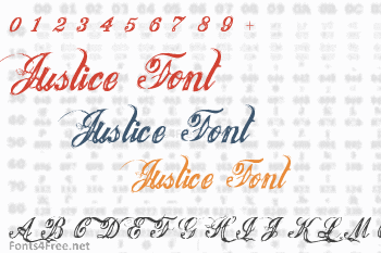 Justice Font