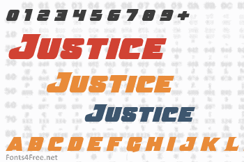 Justice Font