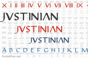 Justinian Font
