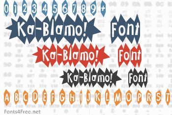 Ka-Blamo! Font