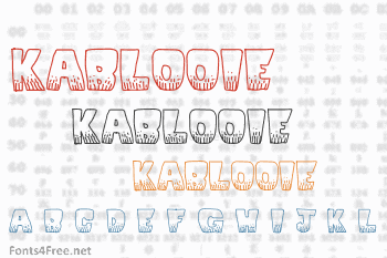 KaBlooie Font