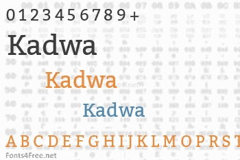 Kadwa Font